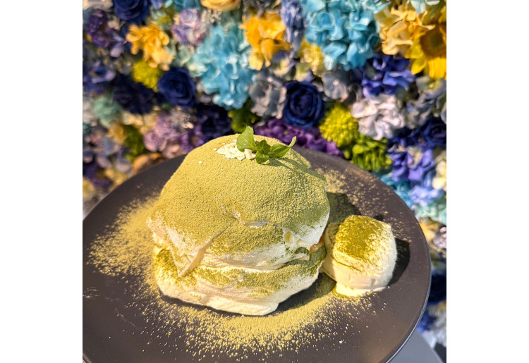 抹茶パンケーキ